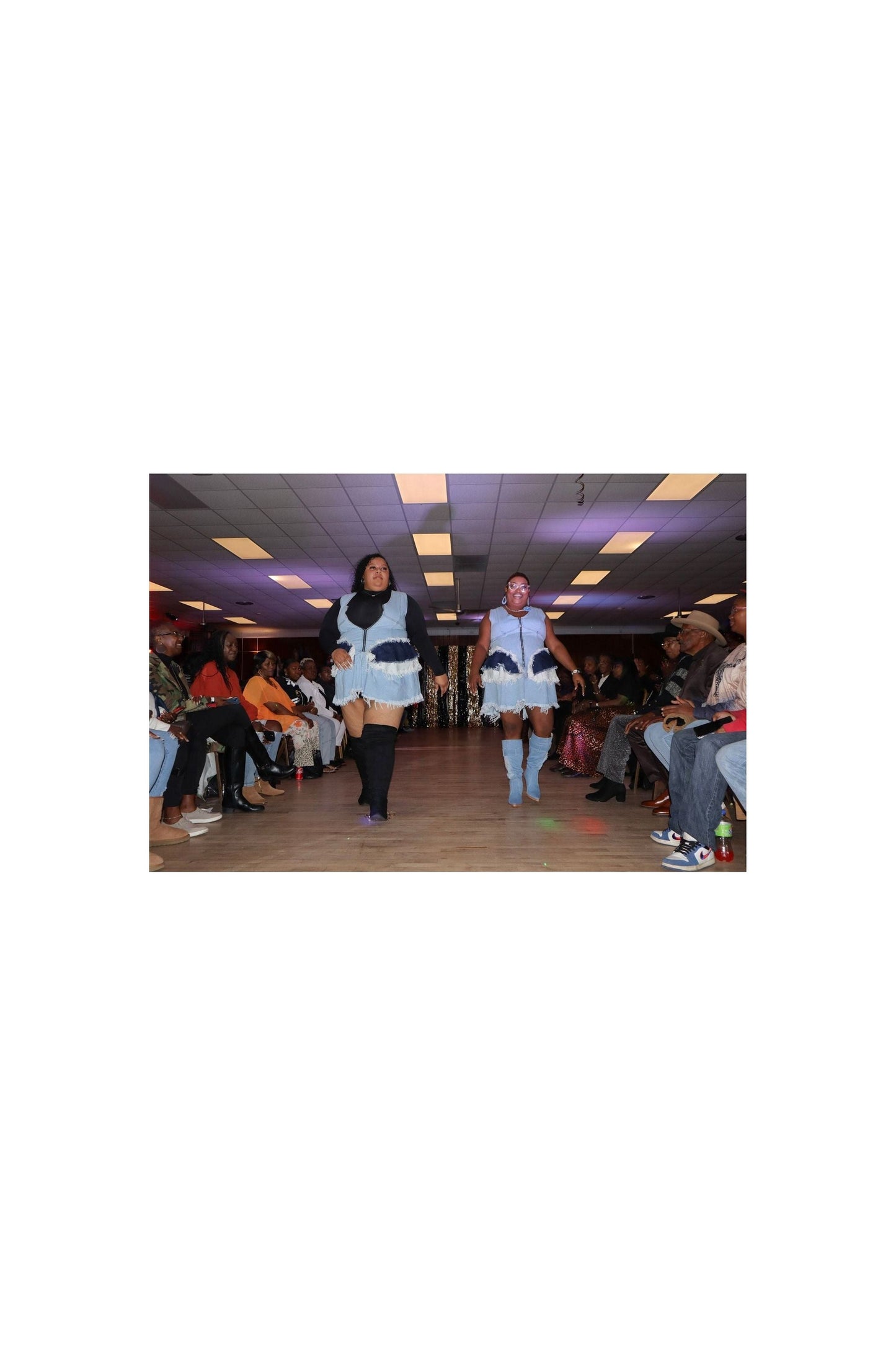 Take The Hint Denim Dress