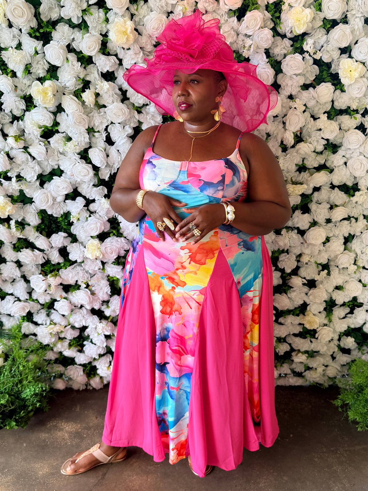 The Painted Riviera Dress