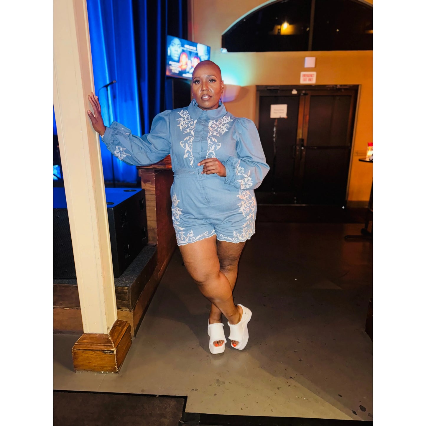 On Replay Denim Romper