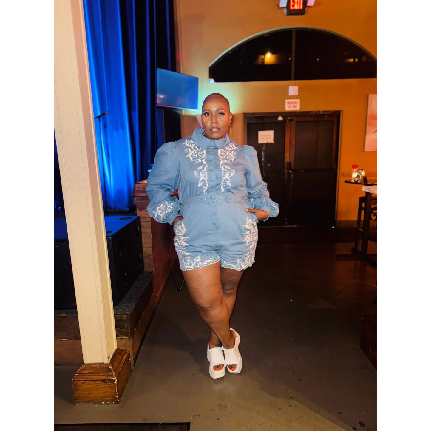 On Replay Denim Romper