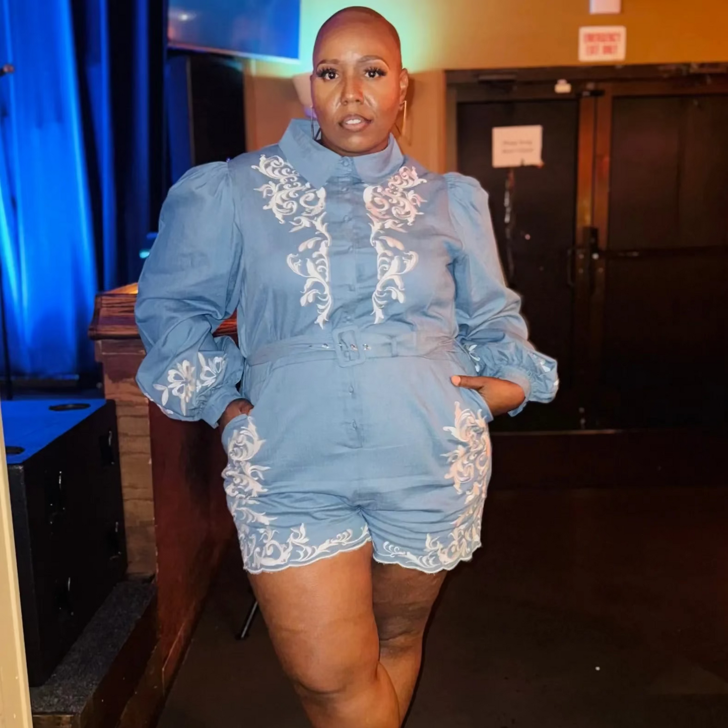 On Replay Denim Romper