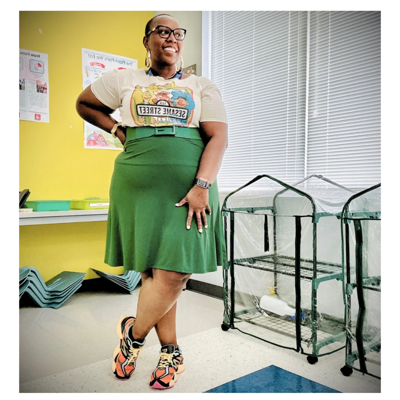Jade Power Skirt