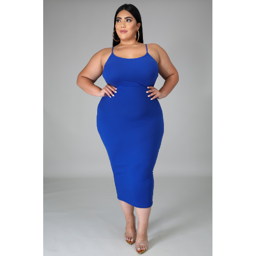 Go Blue Babe Dress