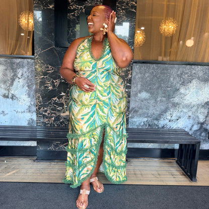 Palm Paradise Maxi Dress