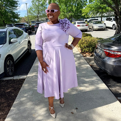 The Petal Symphony Dress