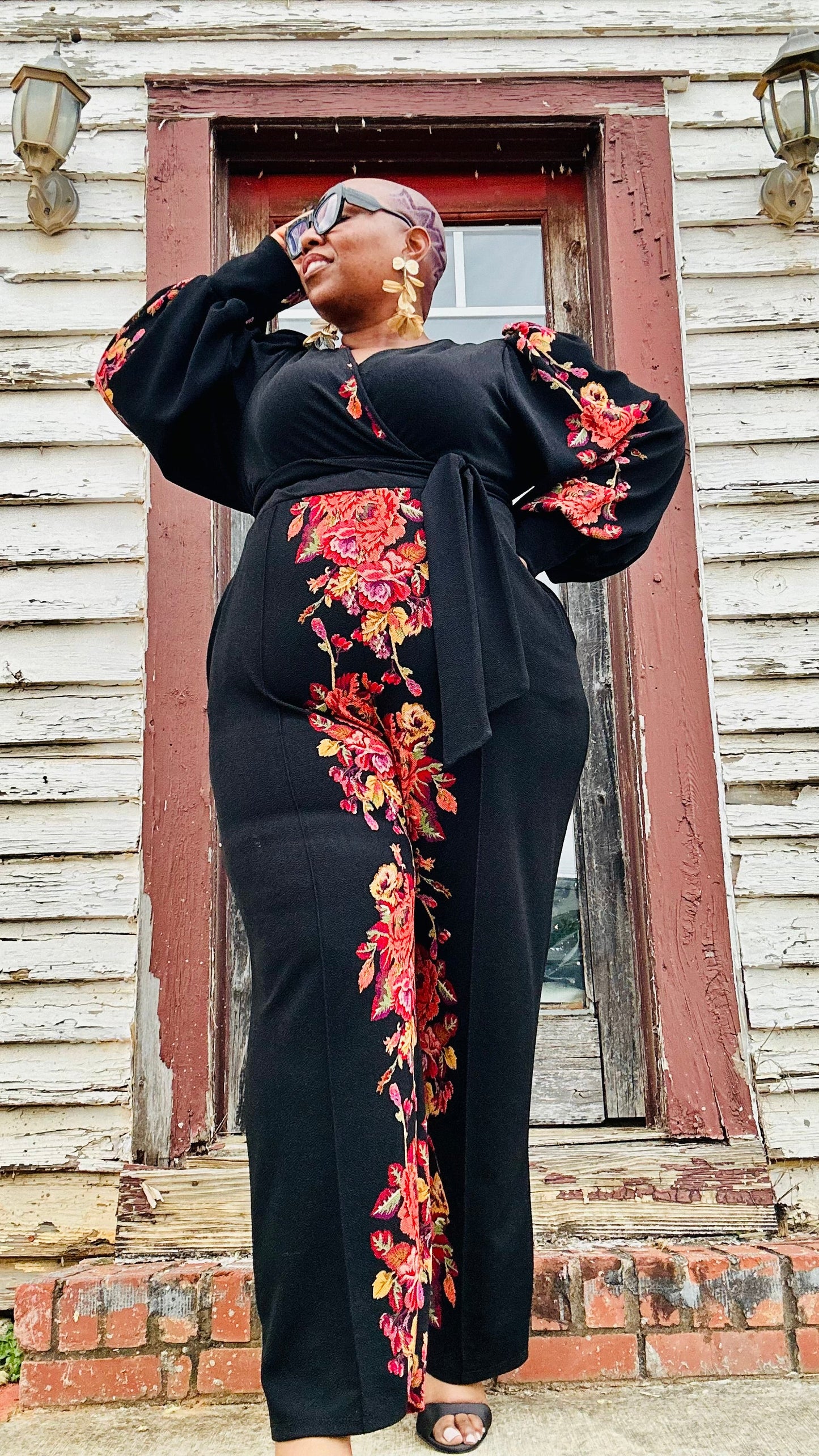 Midnight Bloom Jumpsuit