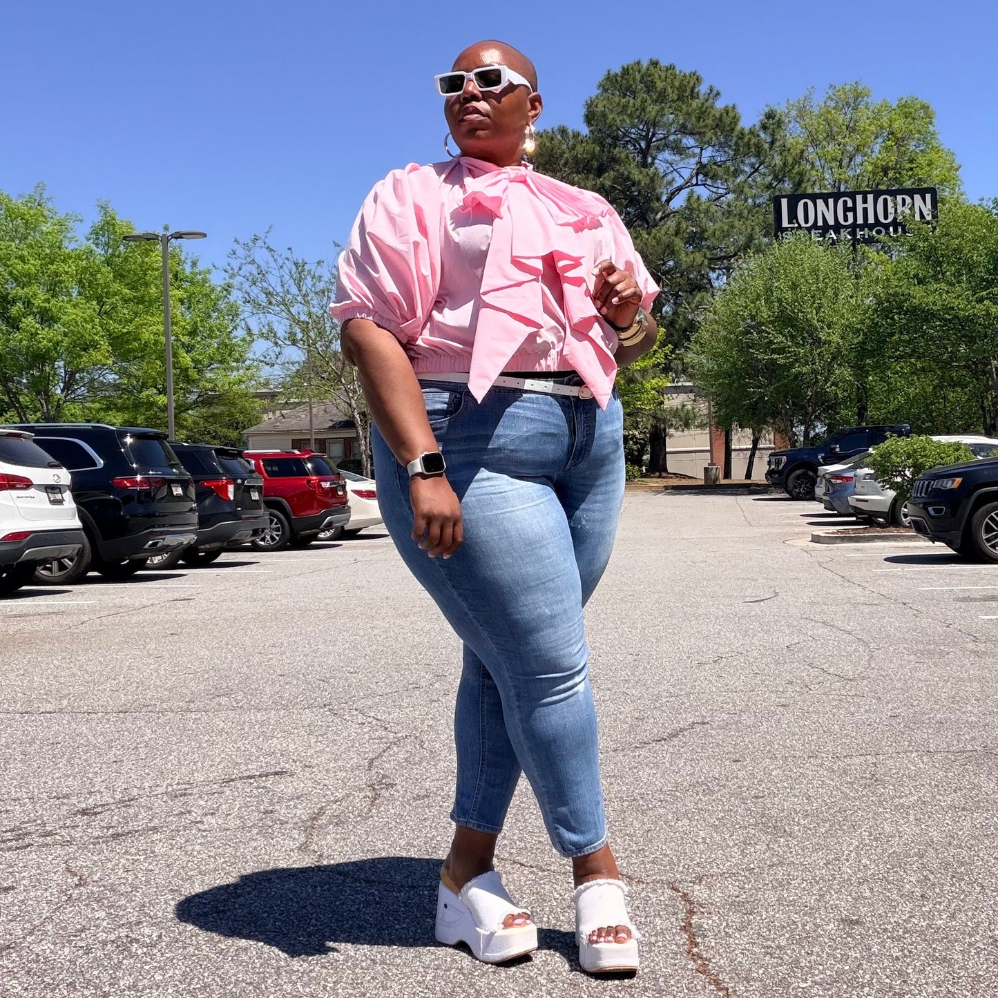 The Petal Bow Blouse