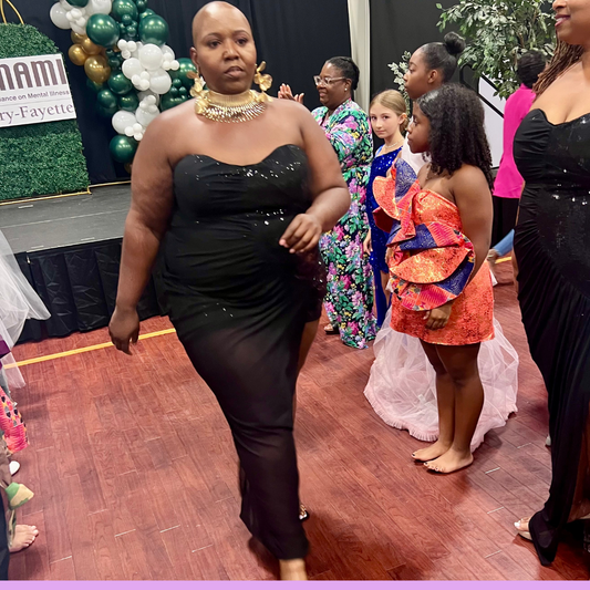 Midnight Glimmer” Strapless Sequin Gown