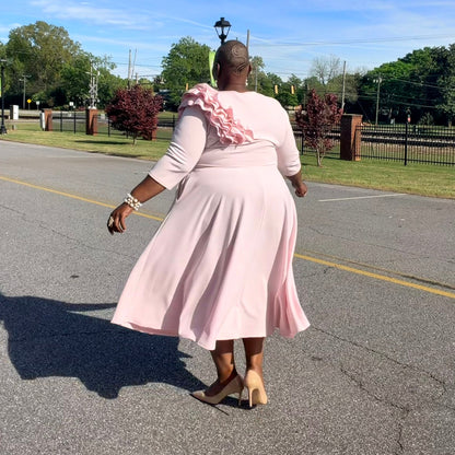 The Petal Symphony Dress