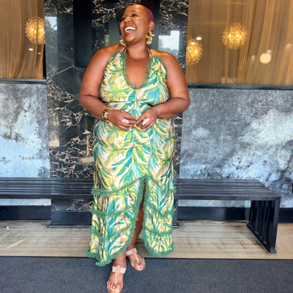 Palm Paradise Maxi Dress