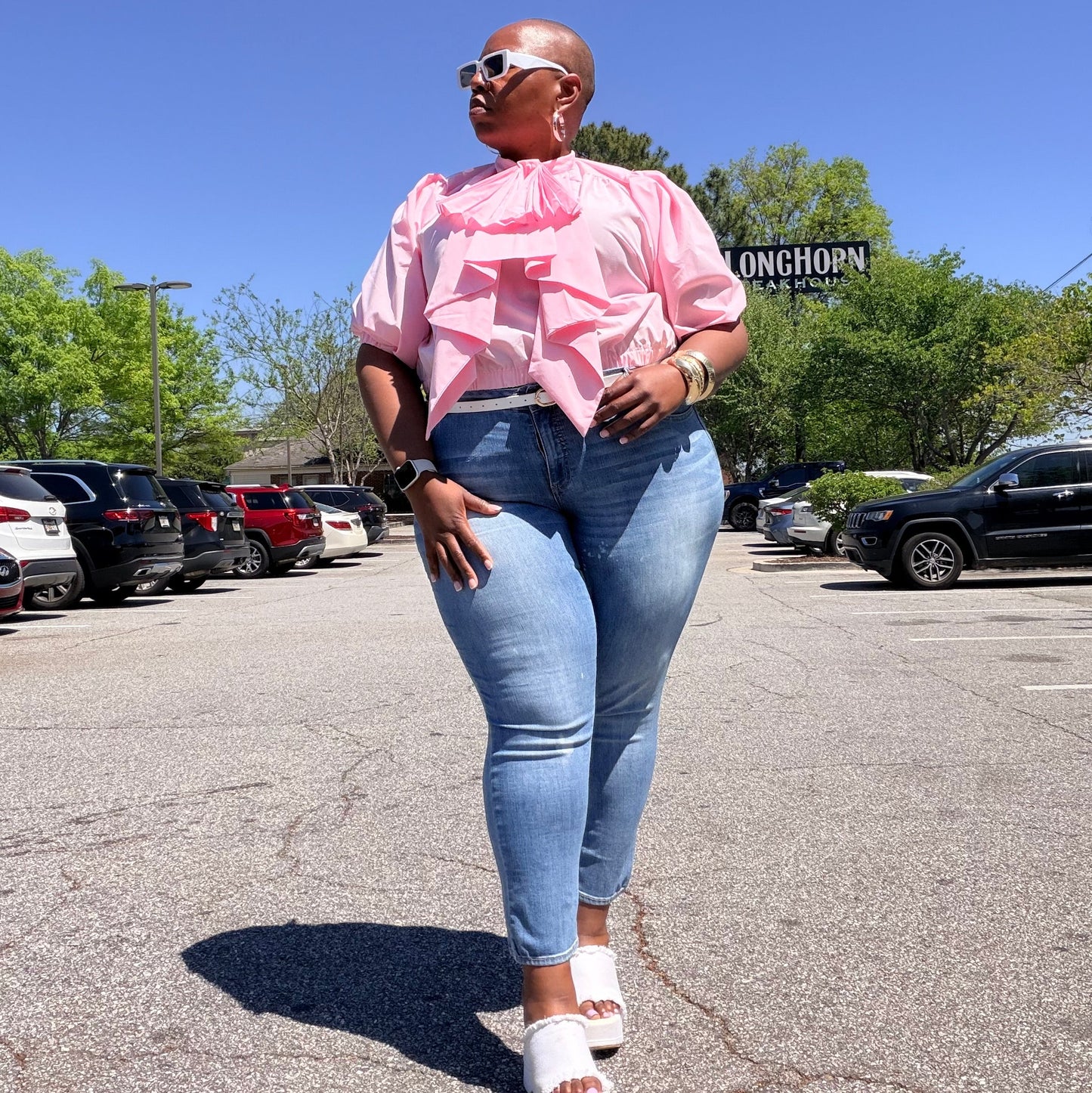 The Petal Bow Blouse