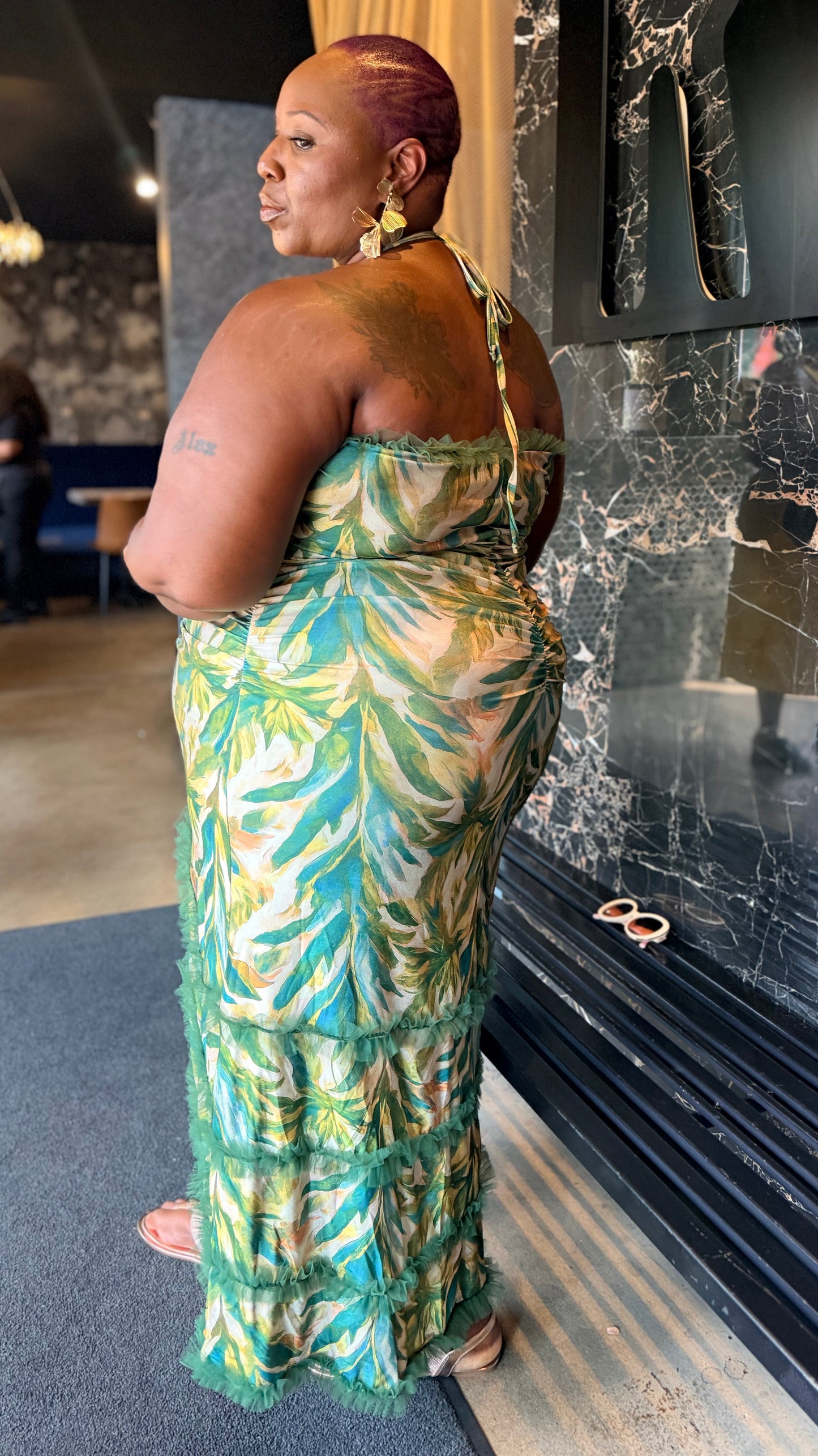 Palm Paradise Maxi Dress