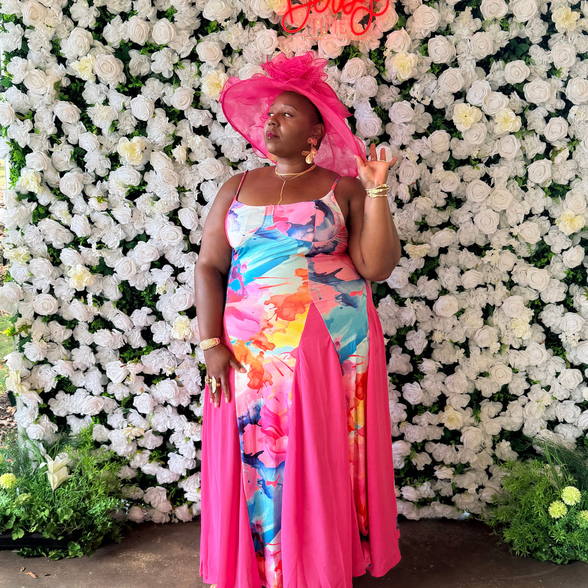 The Painted Riviera Dress