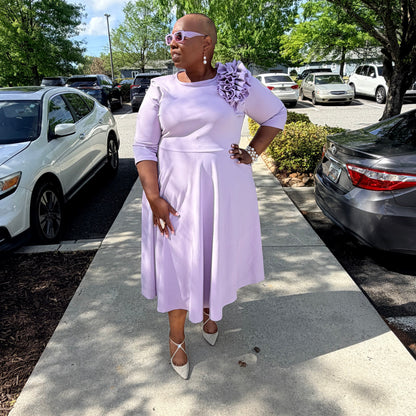 The Petal Symphony Dress