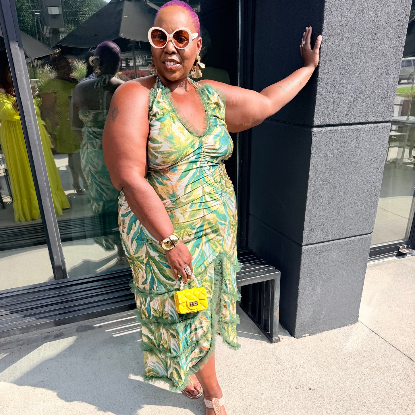 Palm Paradise Maxi Dress