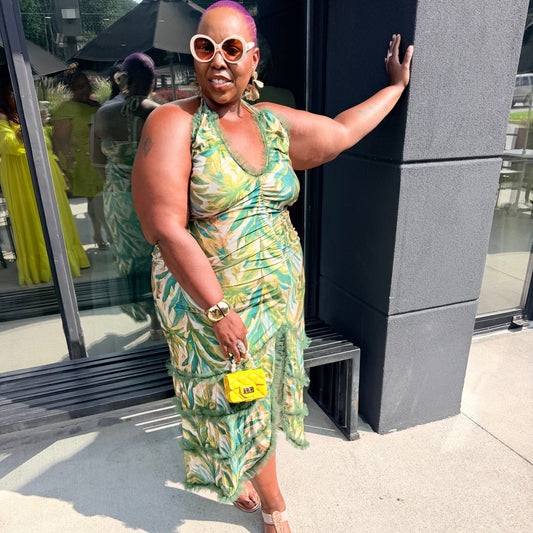Palm Paradise Maxi Dress