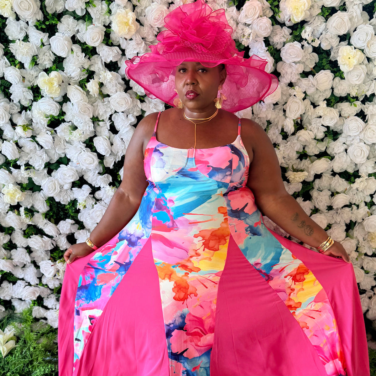 The Painted Riviera Dress