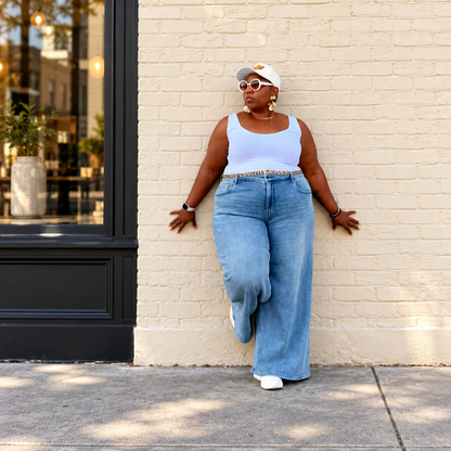 Take Up Space Wide-Leg Jeans
