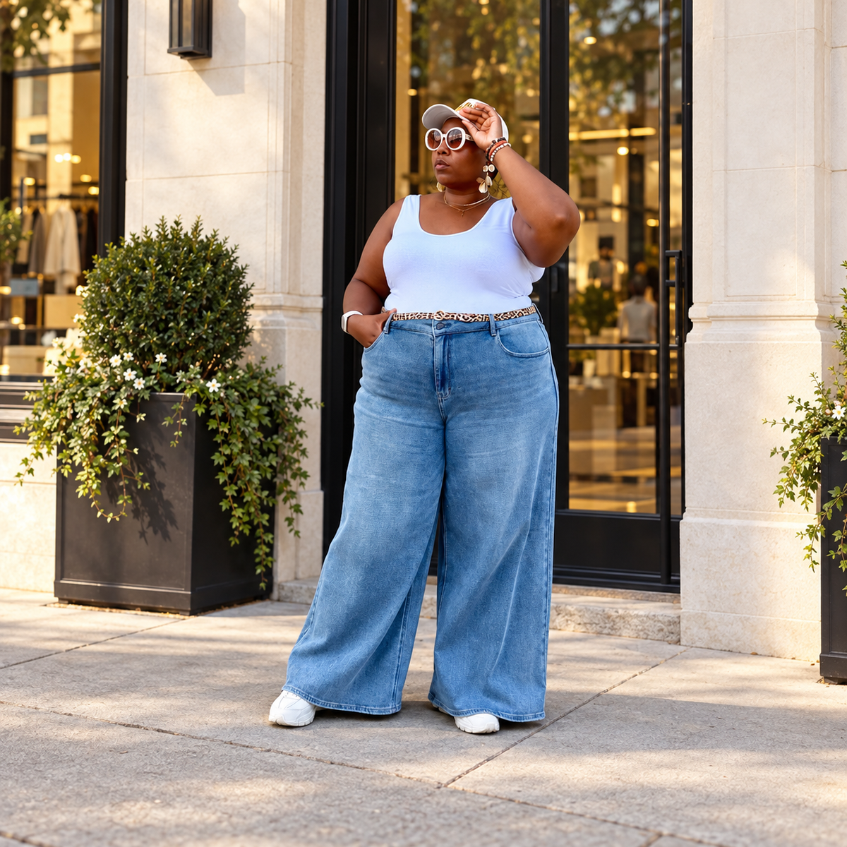 Take Up Space Wide-Leg Jeans
