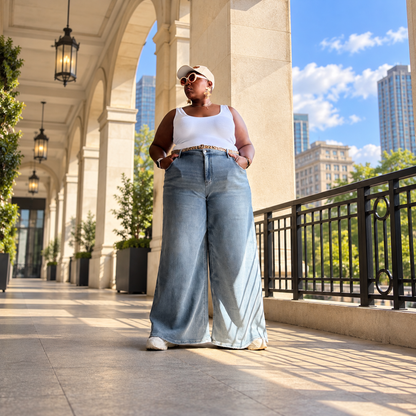 Take Up Space Wide-Leg Jeans
