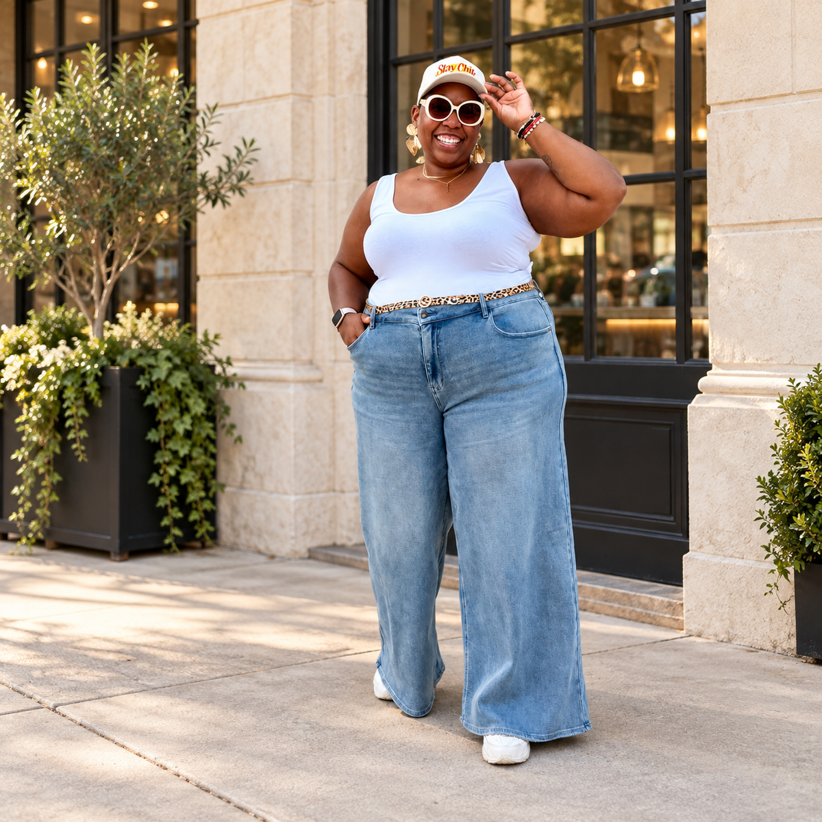 Take Up Space Wide-Leg Jeans