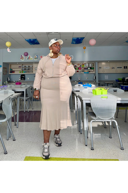 The Serene Ribbed Mermaid Set