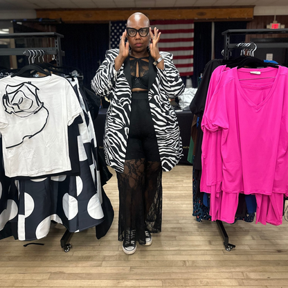 Zebra Power Moves Blazer