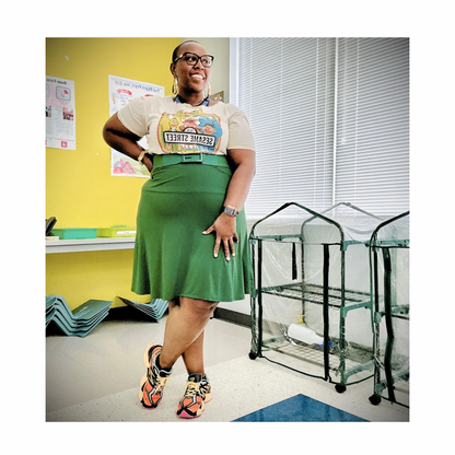 Jade Power Skirt