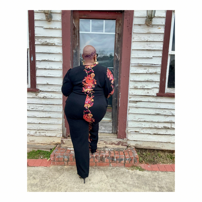 Midnight Bloom Jumpsuit