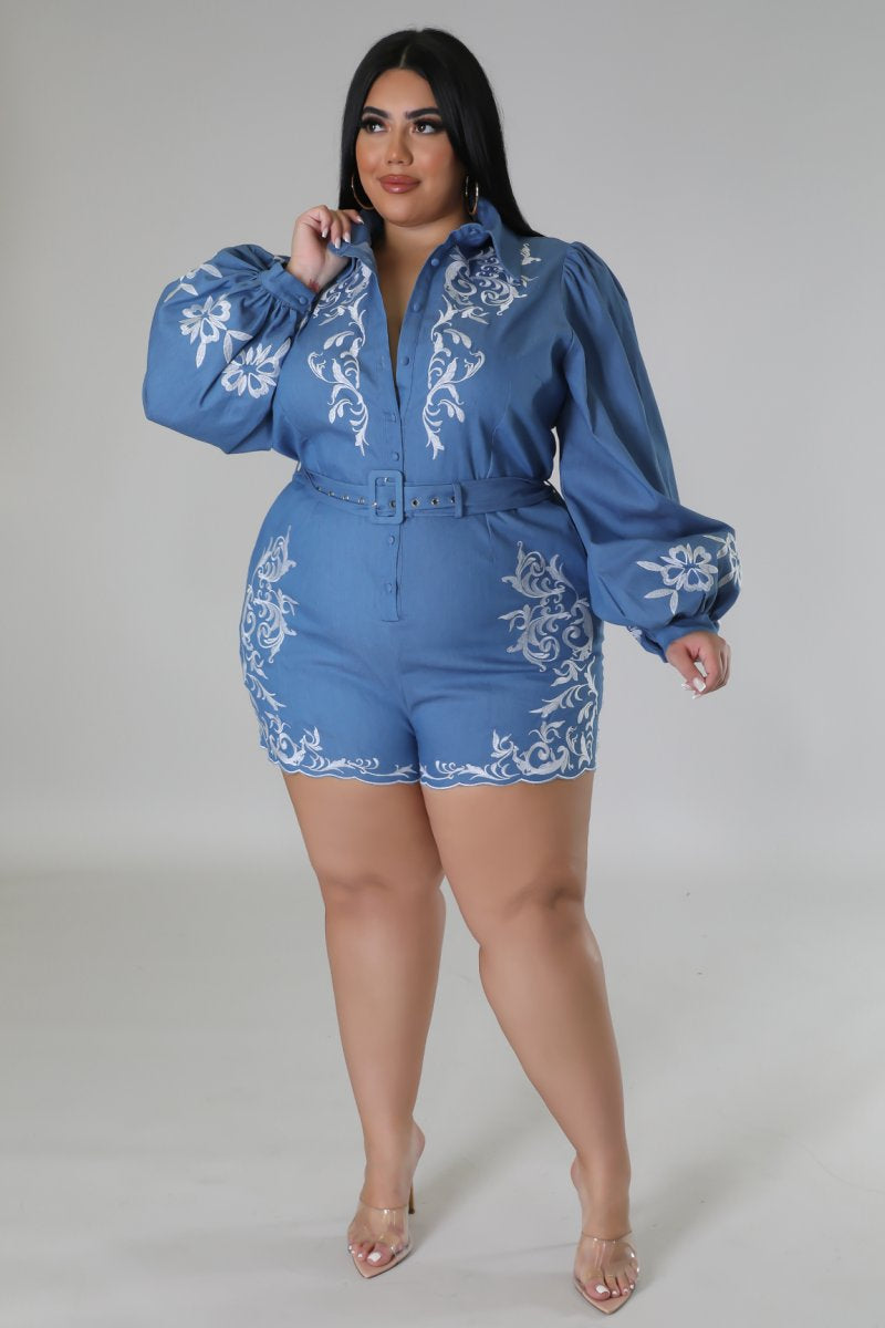 On Replay Denim Romper