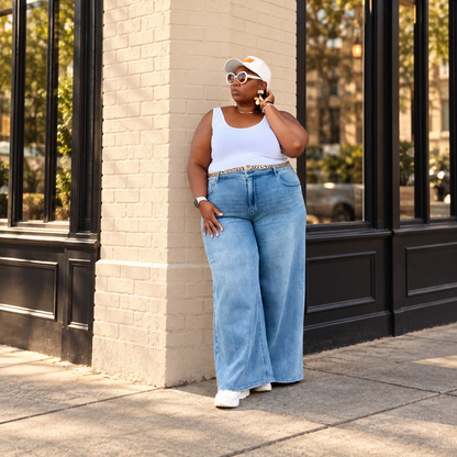 Take Up Space Wide-Leg Jeans